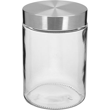Pote Home&co Vidro 1,2l 16x11x11cm Transparente