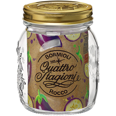 Pote Bormioli Rocco Qstagioni Tampa Metal Vidro 700ml 13x10x10cm Transparente