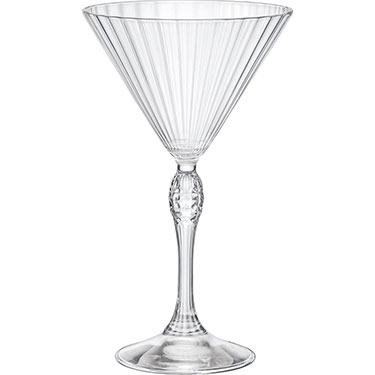Jg 6pç Taças Martini Bormioli Rocco America 20s Cristal 240ml 19x11x11cm Transparente